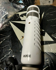 Rode Podcaster White Freestanding Microphone w/ 6.35mm (1/4in) TRS picture
