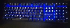 Roccat Suora Frameless Gaming Keyboard Black RGB Backlight Coloring  picture