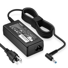 Charger Compatible with HP Laptop Computer 65W 45W Smart Blue Tip Power Adapter picture