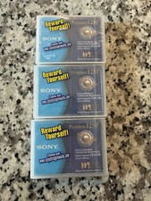 3x NEW SONY DGD125P Premium 125P, 12GB, 125M, 410FT Data Cartridge picture