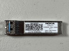 NOKIA 1AB410060001 CPRI 3-7 S 1:1 9.8304G 10KM I-TEMP 10GBE SFP picture