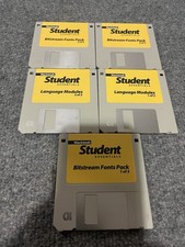 Lot Of 5 Vintage 1994 Macintosh Student Essentials Disks picture
