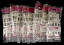 9 Piece Lot Of Wirepath 6-Port Decorative Straps, White, DEC-STRAP-6-WH, New picture