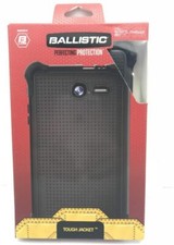 Ballistic Tough Jacket Case w/ Stand for Alcatel One Touch Pixi 7 - Black picture
