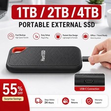 Laptop Mac And PC External Hard Drive 8TB High Speed Capacity Solid State Usb3.2 picture