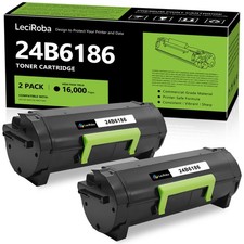 LeciRoba 24B6186 Black High Yield Toner Cartridge for Lexmark M3150 XM3150h picture