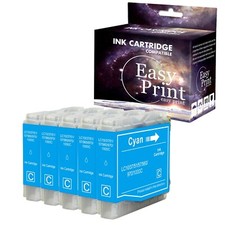 5PK LC51 LC-51 Ink Cartridge for DCP-330C MFC-240C Printer (Cyan) picture