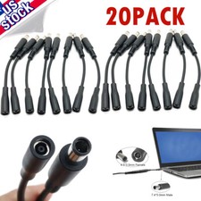 20Pcs DC Power Charger Adapter Charging Converter Cable for Dell 4.5mm To 7.4mm picture