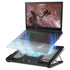 DEPGI Laptop Cooling Pad, Laptop Cooler Stand with 5.5