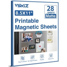 28 Pcs Printable Magnetic Sheets 8.5x11 Inch picture