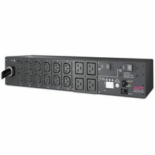 APC AP7811B 2U Metered 30A 208V Rack PDU w/ (12) C13s & (4) C19 Outlets picture