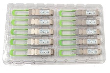 Lot of 10 New Intel SPTSBP2CLCKS 100G-CWDM4 1271-1331NM QSFP Dual LC Transceiver picture
