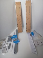 Yecaye Cable Hider Kit contains 5 white cable raceways, measuring 15.5
