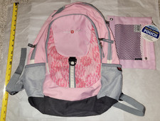 Swiss Gear Pink Backpack Padded Straps Lot of 2 pieces picture