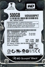 Western Digital WD5000BPKT-80PK4T0 500GB DCM: HACTJBBB picture