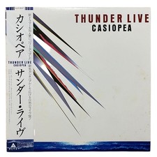 Casiopea Thunder Live LP Jazz Fusion NM 1980 Japan Minoru Mukaiya picture