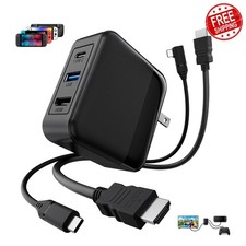 DOYOKY Switch 2 Dock Black, 65W, 4K HDMI Cable picture