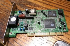 Diamond Conexant Rockwell 23680001-002 PCI 56K Fax Modem Card NOS picture