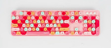 MOFii Sweet Wireless Keyboard & Mouse Combo Built-In Battery English QWERTY Pink picture