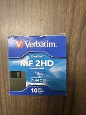 Verbatim DataLife Diskettes MF 2HD IBM Formatted 3.5