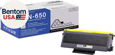 1 Pack TN650 TN-650 High Yield Black Toner Cartridge Compatible TN650 Replacemen picture