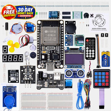 ESP-32 Super Starter Kit with Tutorial and Development Board USB-C Dual Core Mic picture
