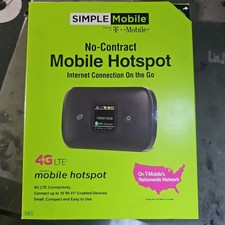 Simple Mobile Moxee K779HSDL 4G LTE Prepaid Mobile Hotspot Black picture