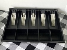 IBM OEM POS Point of Sale Plastic Cash Till / Drawer / Tray w Coin Cups 4783879 picture