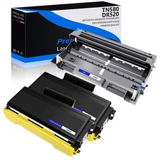 2X TN580 Toner 1X DR520 Drum For Brother MFC-8870DW MFC-8870WN MFC-8860N picture