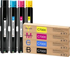 Chip 4-Pack Toner Cartridge Black Cyan Yellow Magenta C7000 Xerox VersaLink BN picture