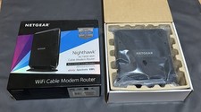 NETGEAR Nighthawk AC1900 C7000-100NAR WiFi Cable Modem Router Combo DOCSIS 3.0 picture