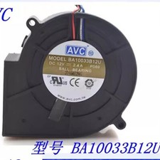 AVC BA10033B12U 9733 DC12V 2.4A 4-Wire Turbo Cooling Fan picture