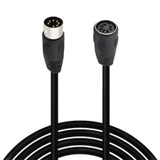 Din 7 Pin Male to Female Professional Premium Controller Interface Cable 5 Meter picture