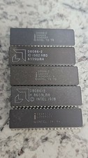 Retro Lot of 5x Ceramic D8086-2 INTEL  16-BIT, 8MHz, MICROPROCESSORS, CDIP40 picture