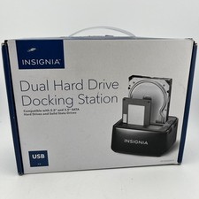  Insignia Dual Hard Drive Docking Station NS-PCHDEDS19   picture