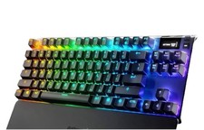 	SteelSeries Apex 7 TKL - Mechanical Gaming Keyboard - OLED Display - Brown	 picture