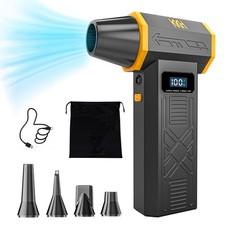 Pistola De Aire Eléctrico Con Luz Comprimido Plumero Para Limpiar Polvo PC Nieve picture