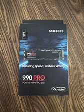 Samsung 990 Pro 2TB Internal SSD PCle Gen 4x4 NVMe M.2, MZ-V9P2T0B/AM picture
