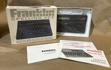 Vintage 1986 Franklin Computer Spelling Ace Model SA-88 Manual & Box picture