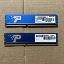 Patriot PSD38G1600KH 2x 4GB PC3-12800 DDR3-1600MHz Desktop RAM picture