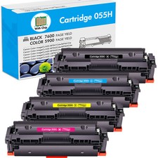 4PK CRG-055H Toner Set For Canon imageCLASS MF743Cdw MF745Cdw MF746Cdw With CHIP picture
