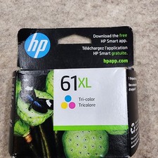 Genuine HP 61XL Ink Cartridge Tri Color CH564WN 09/2025 picture