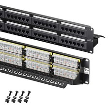 Cable Matters 48-Port Cat6 Patch Panel 2U 19