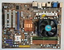 MSI MS-7551 Socket AM2 + Motherboard + AMD Phenom X4 9950 4x2.6GHz + 3GB DDR2 RAM picture