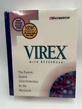 Vintage Virex With SpeedScan Virus Protection For The Macintosh Datawatch picture