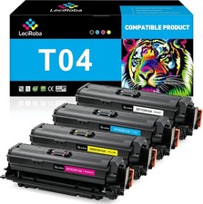 Compatible w/ Canon T04 T04L Toner 4-Pack BK/C/M/Y imageRUNNER Advance C475iF picture