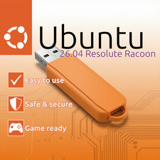 Ubuntu 26.04.1 LTS 'Resolute Raccoon' | Bootable/Live USB | LATEST LTS VERSION picture