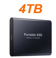 External SSD 1TB 2TB 4TB Portable Hard Drive USB 3.0 Type-C High Speed PC Mac picture