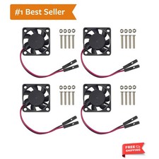 4-Sets of 30mm DC Cooling Fans for Raspberry Pi 3/4/5 - Low Noise Operation picture