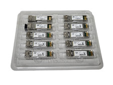 Lot of 10 Genuine Cisco SFP-10G-SR 10GBASE-SR SFP+ Tranceiver Module 10-2415-03 picture
